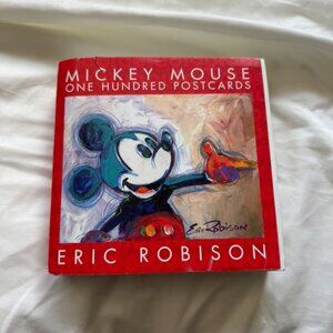 GUC, RARE Eric Robison Disney Mickey Mouse One Hundred 100 Postcards, Vintage